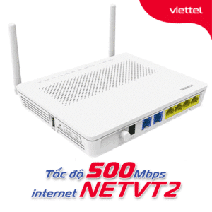 Đăng ký lắp mạng Internet Viettel gói NETVT2 tốc độ 500Mbps chỉ 240.000đ/tháng tại Nha Trang, Khánh Hòa